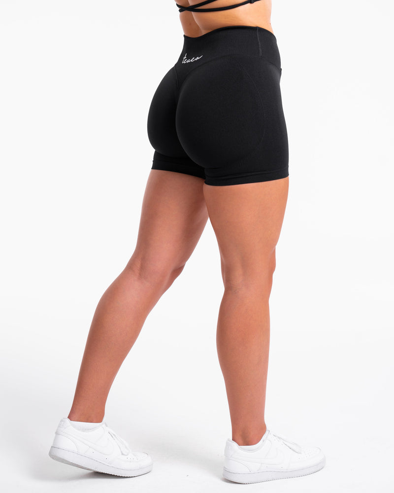 Short Covert Scrunch V-Shape Fearless « noir »