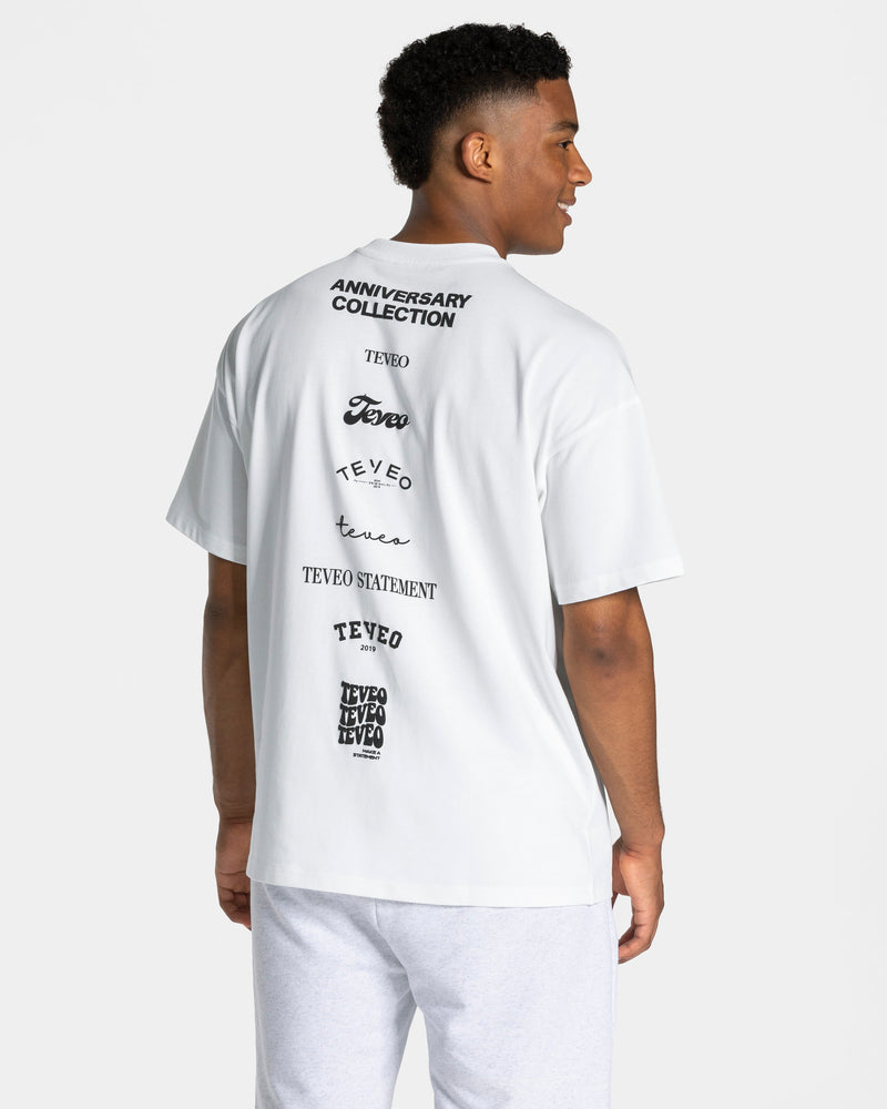 T-shirt Anniversary « blanc »