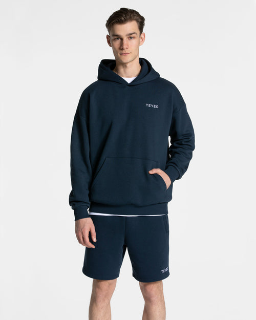 Sweat à capuche Arrival « bleu foncé »