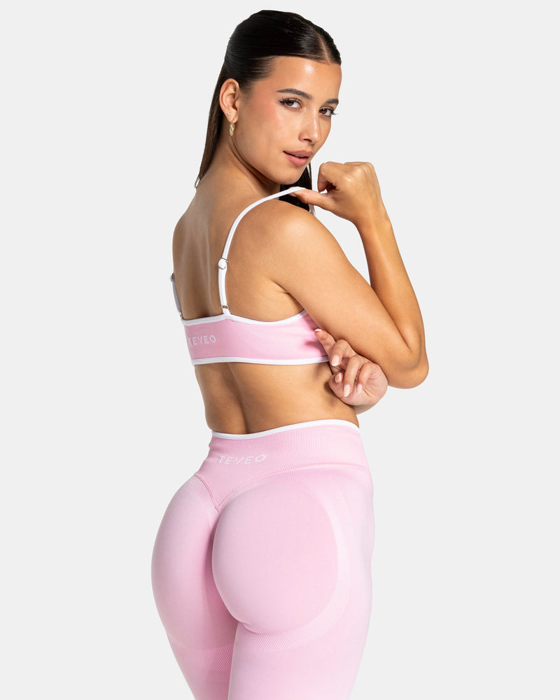 Brassière Contrastline « True Pink »