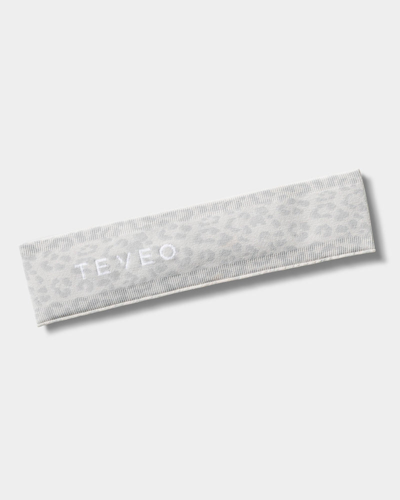 Bandeau Contrastline « léopard gris clair »