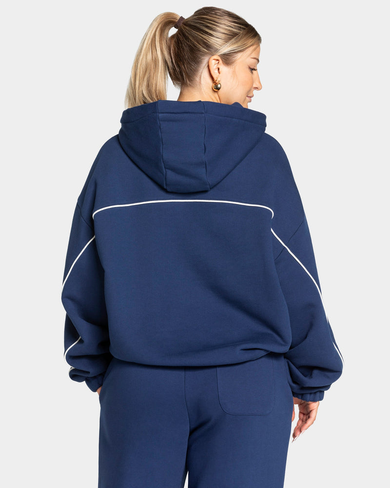 Sweat à capuche Contrastline « Bleu foncé »