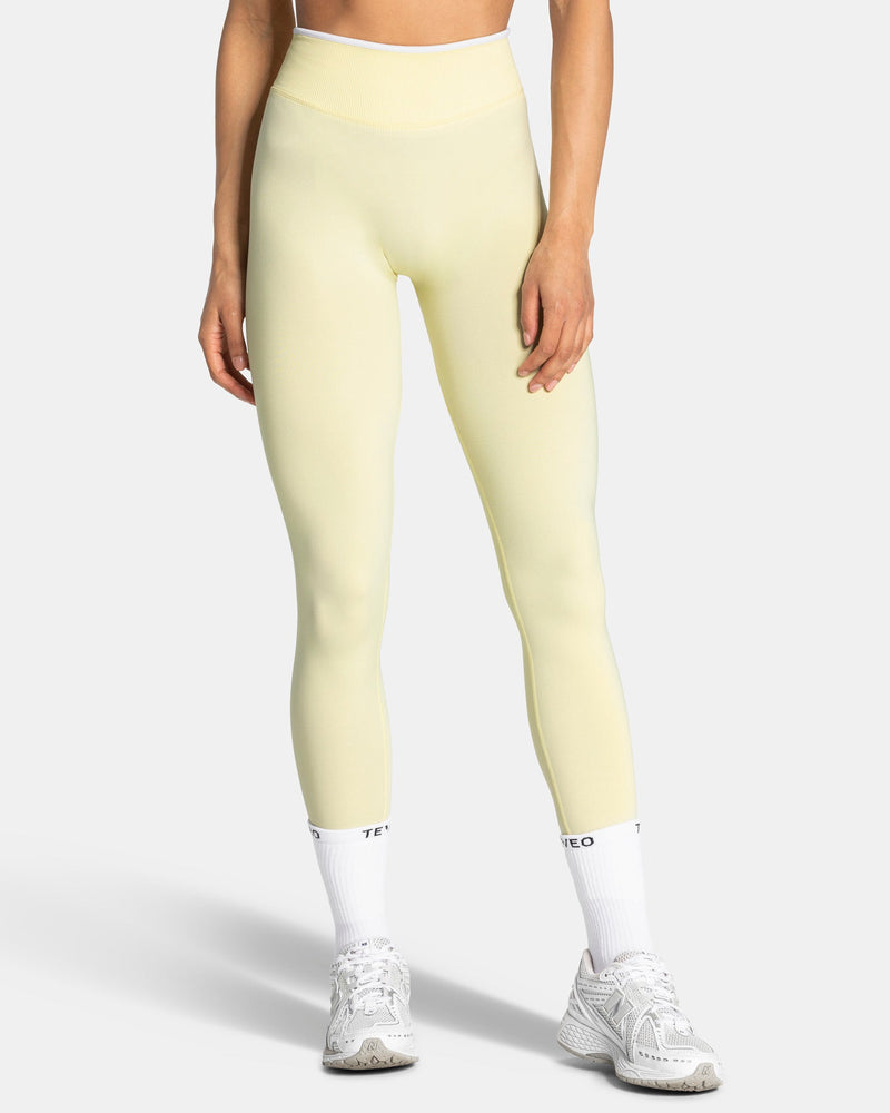 Legging Sculpt Scrunch Contrastline « Butter Yellow »