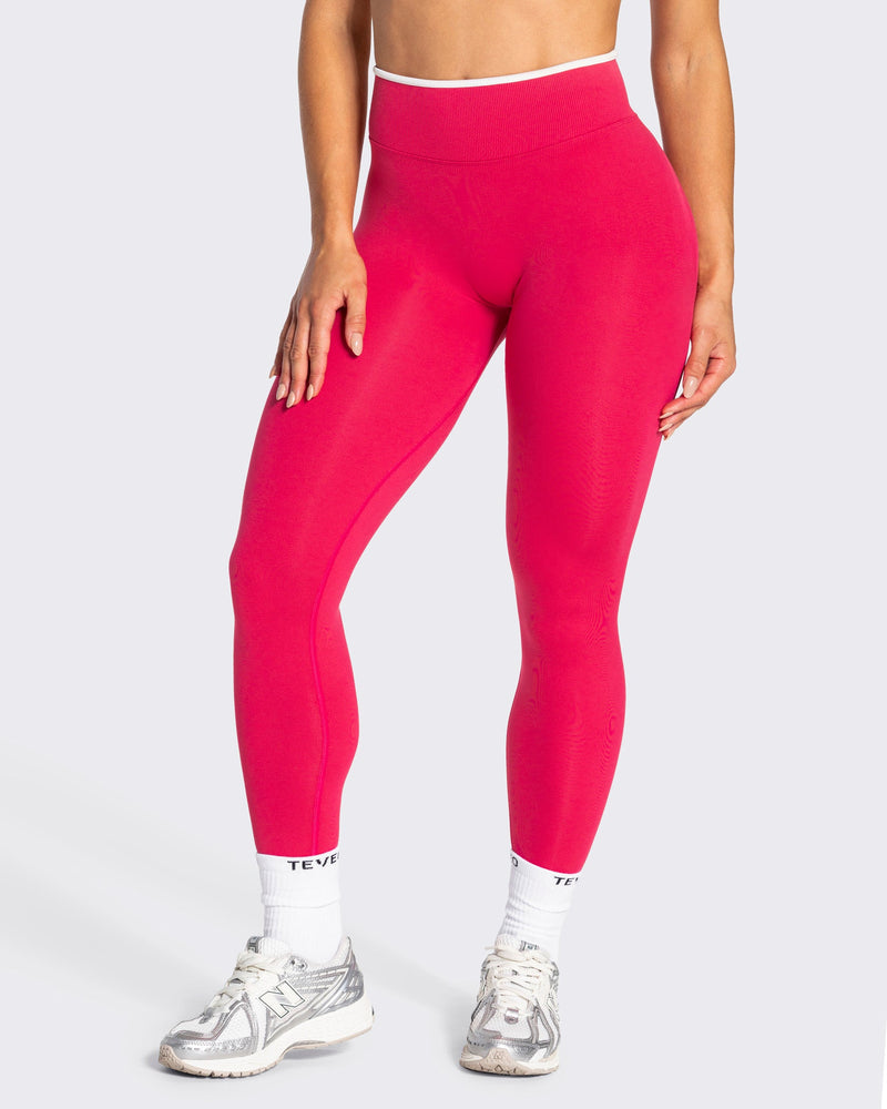 Legging Sculpt Scrunch Contrastline « Berry »