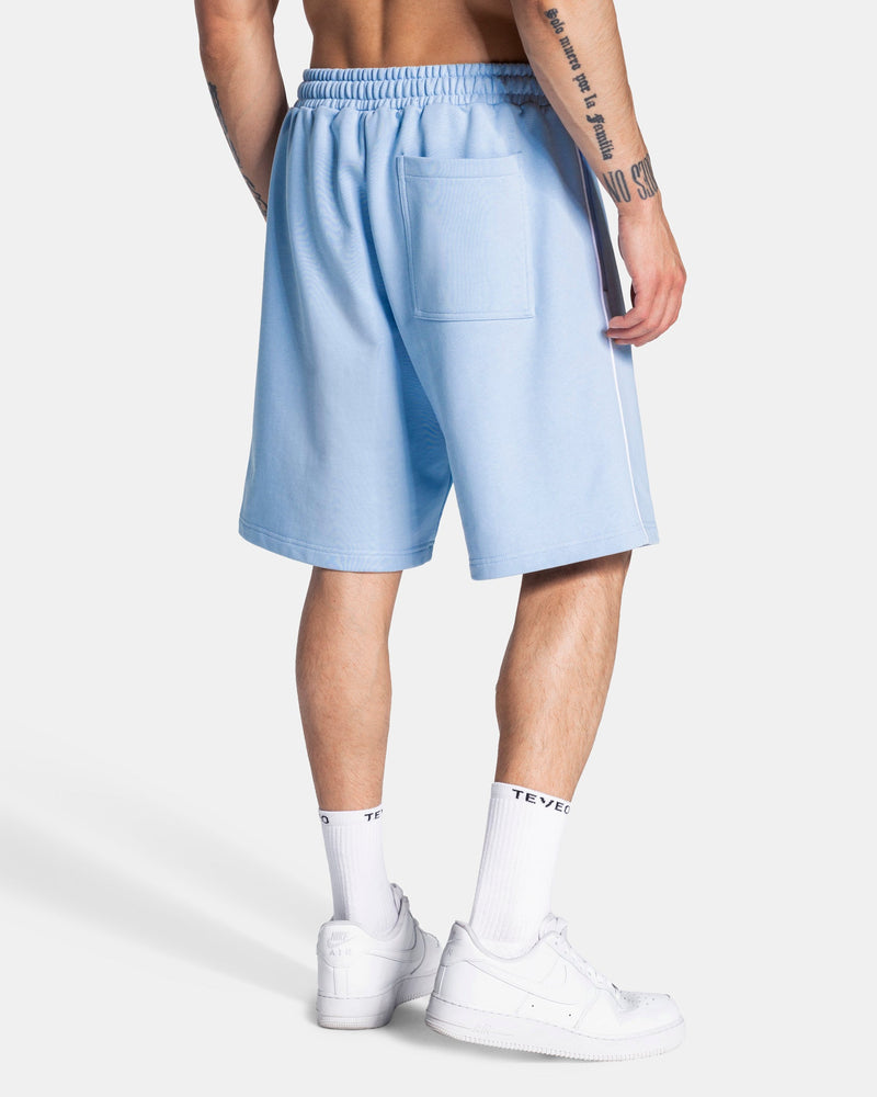 Short Contrastline « bleu layette »