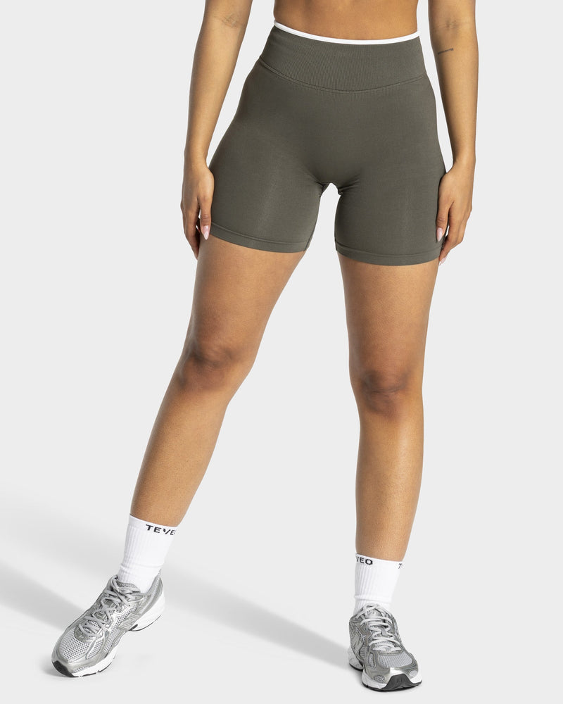Short Contrastline « kaki »