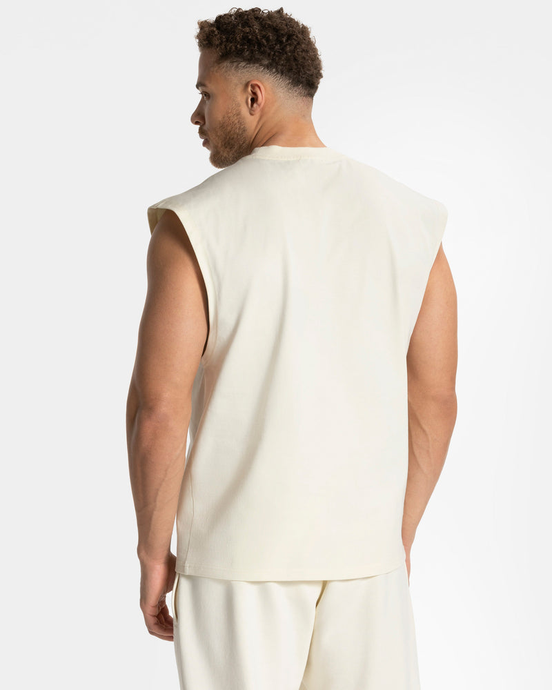Débardeur Contrastline oversize « Off White »