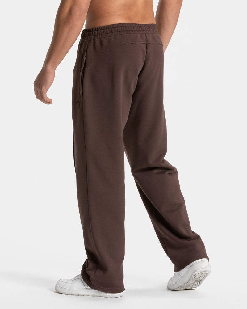 Pantalon de jogging Contrastline Straight Leg « Espresso »
