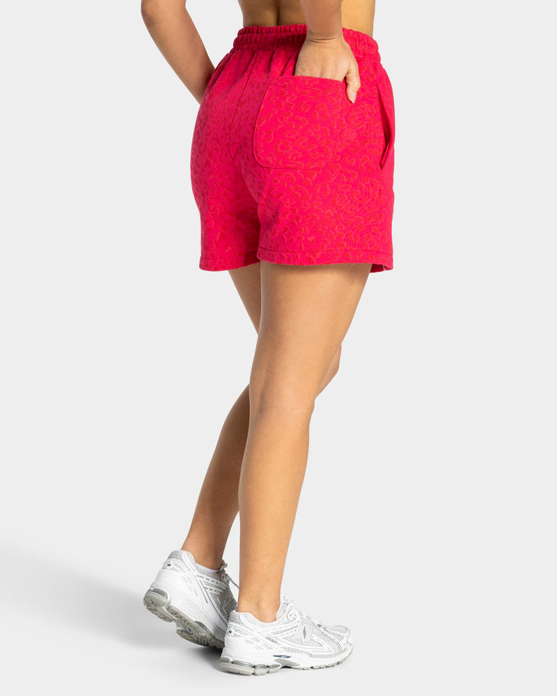 Short oversize Contrastline « Léopard Berry »