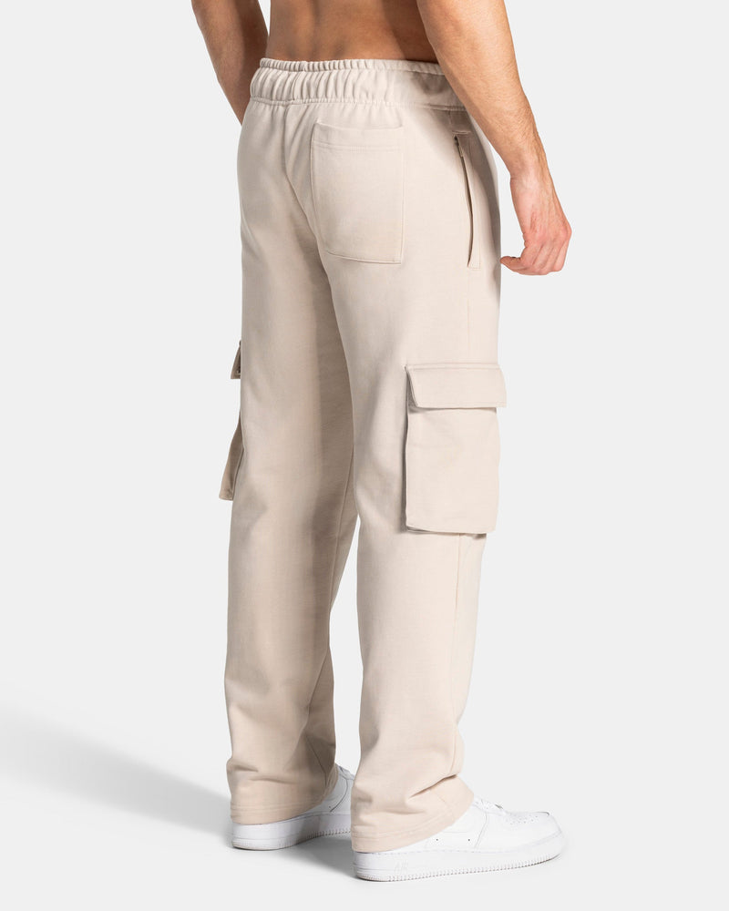 Pantalon de jogging cargo jambe large Lift « Cream »