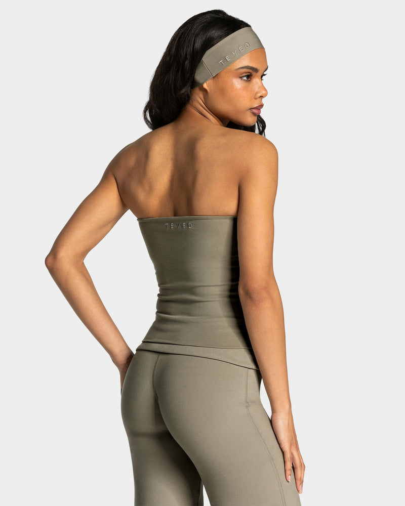 Haut Mellow Bandeau Long « kaki »