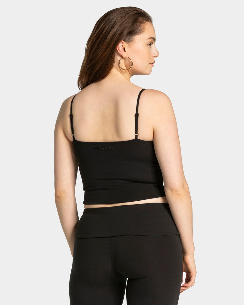 Haut Mellow Gathered « noir »