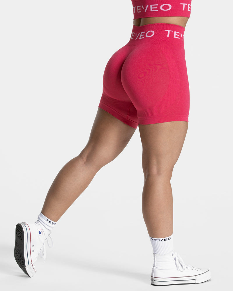 Short Covert Scrunch Signature « berry »