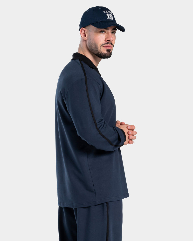 Polo à manches longues Soft « Midnight »