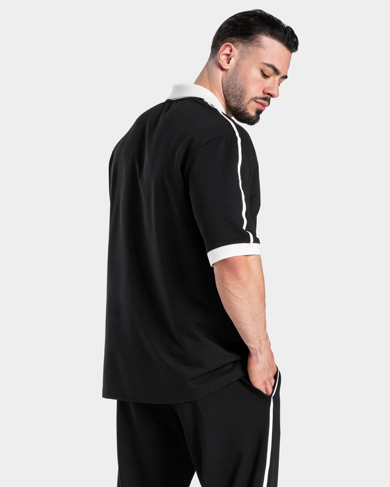Polo à manches courtes Soft « Noir »