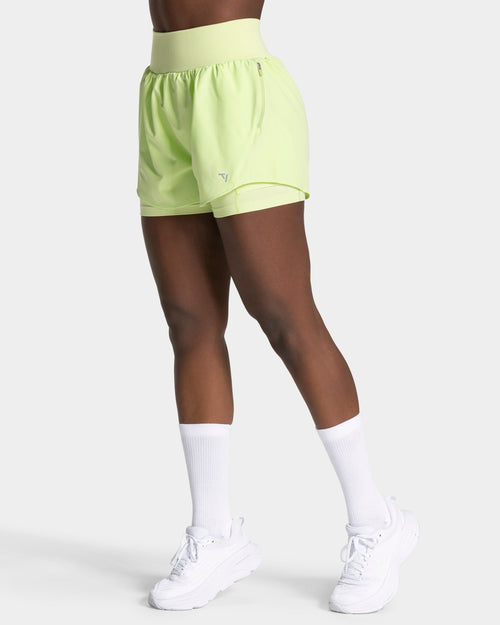 Short 2-en-1 END Running « Limelight »