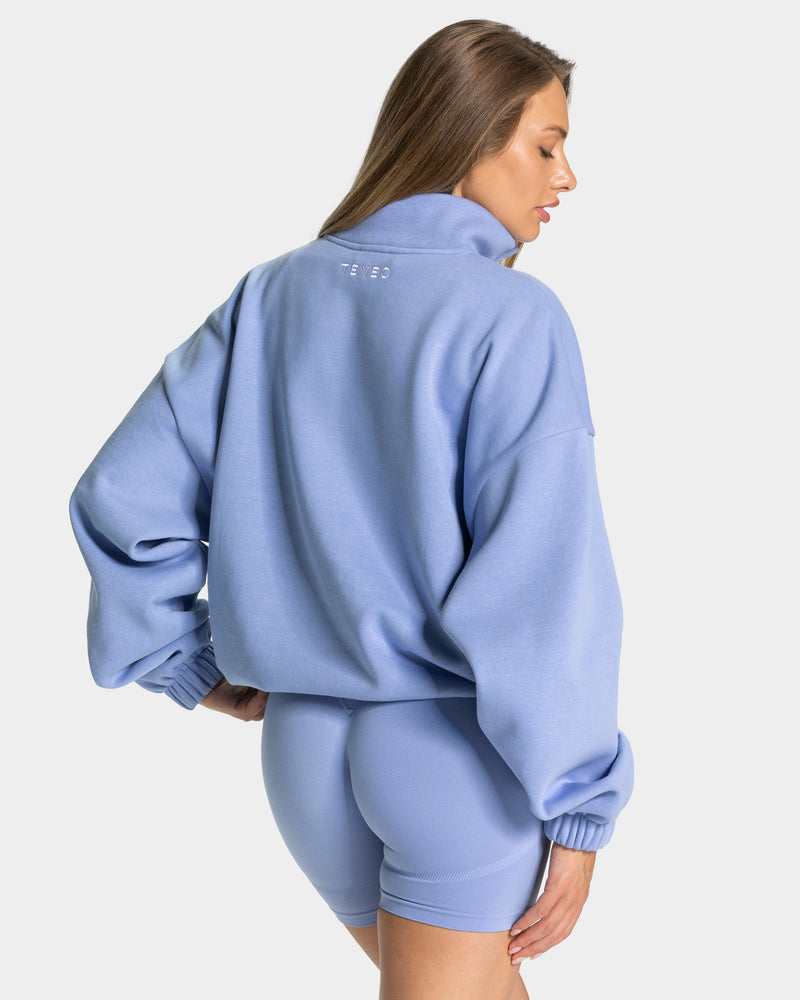 Sweat-shirt demi-zippé Femme « frozen »