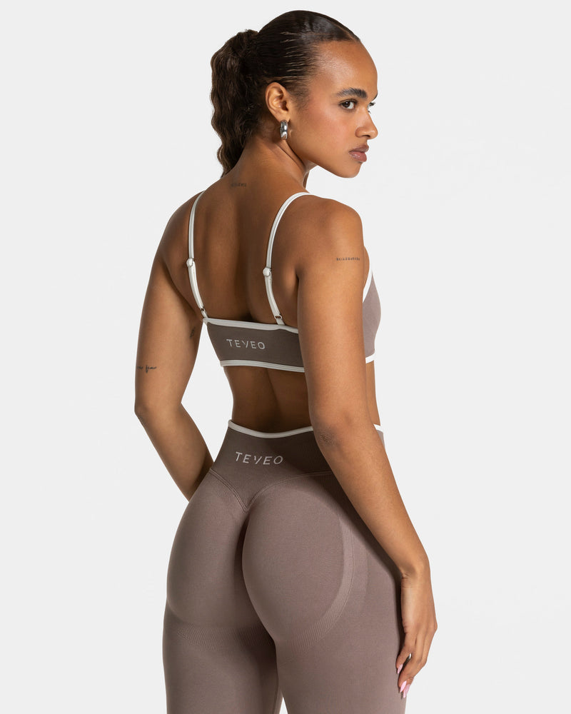 Brassière Contrastline « moka »