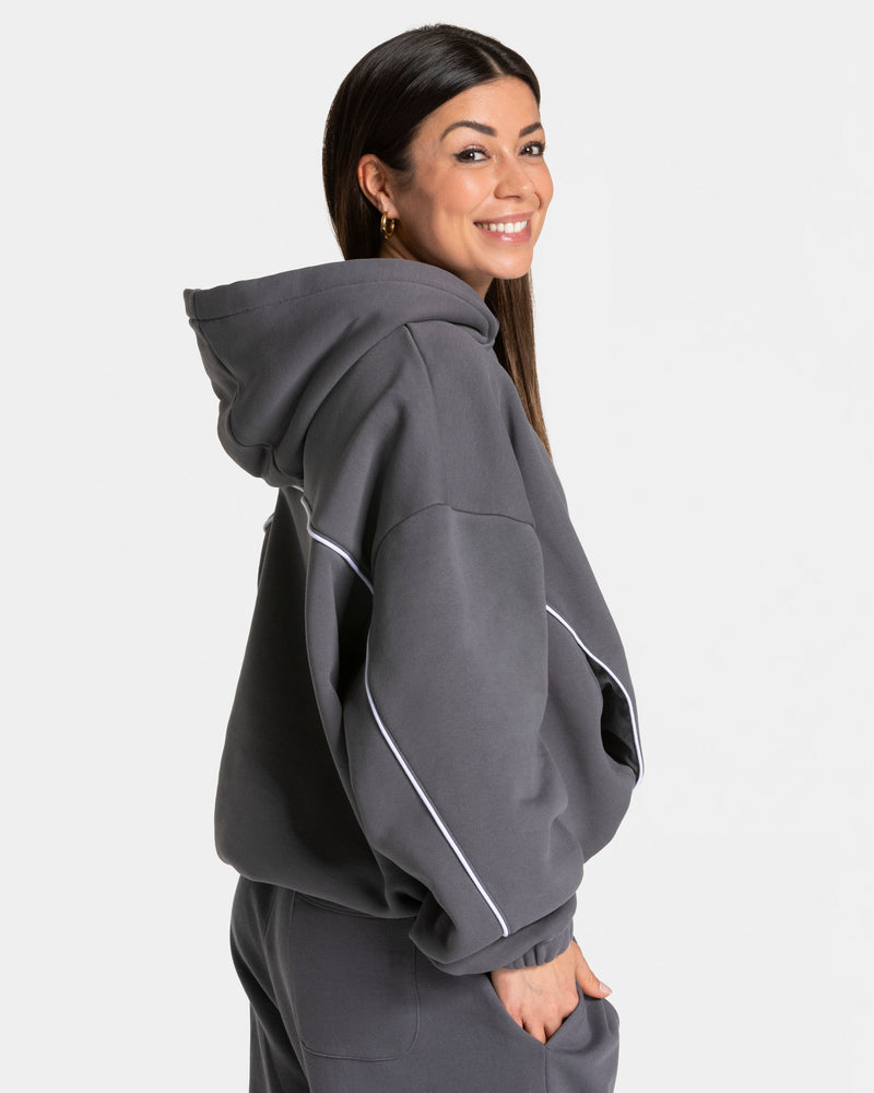 Sweat à capuche Contrastline « graphite »