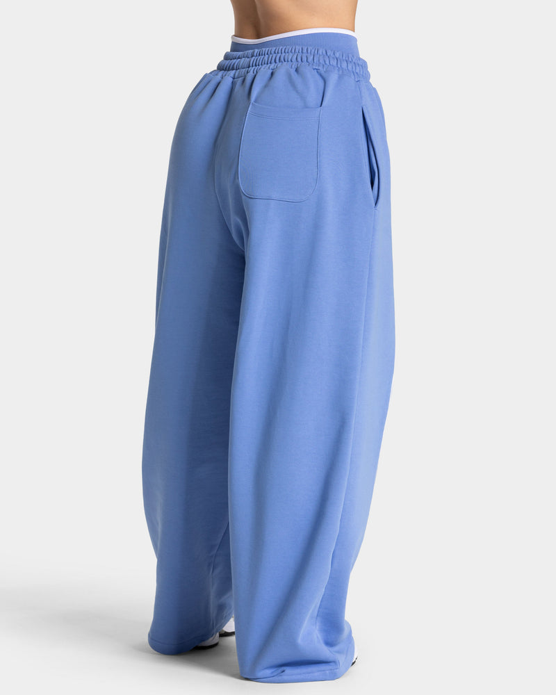 Pantalon de jogging Contrastline Wide Leg « azur »
