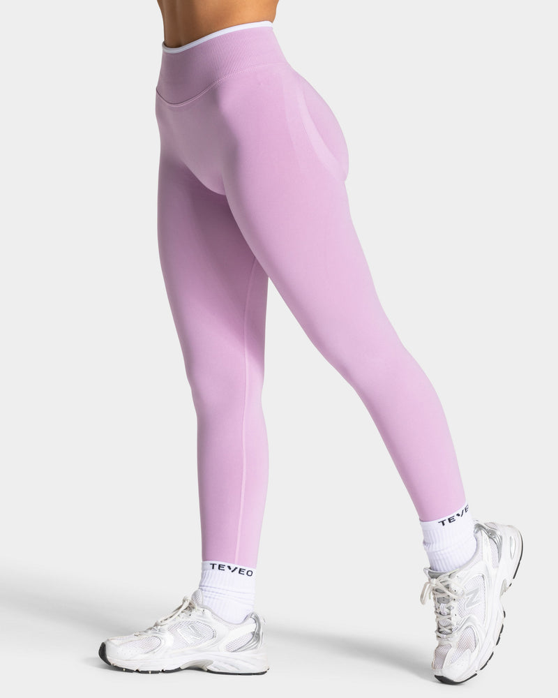 Legging Contrastline Sculpt scrunch « orchidée »