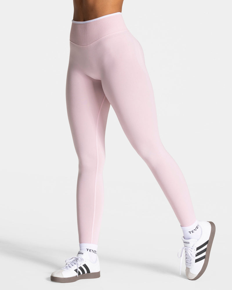 Legging Contrastline Sculpt scrunch « rose »
