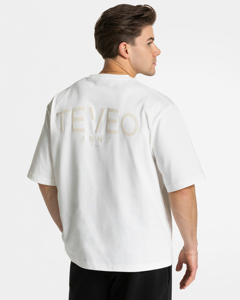 T-shirt oversize Journey « Off White »