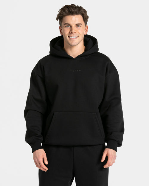 Sweat à capuche oversize RI’VAIV « noir »