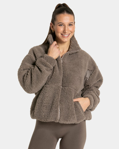 Veste de sport Teddy « moka »