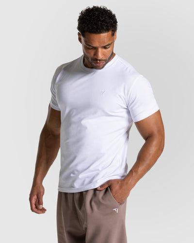 T-shirt Fitted Timeless Pro « blanc »