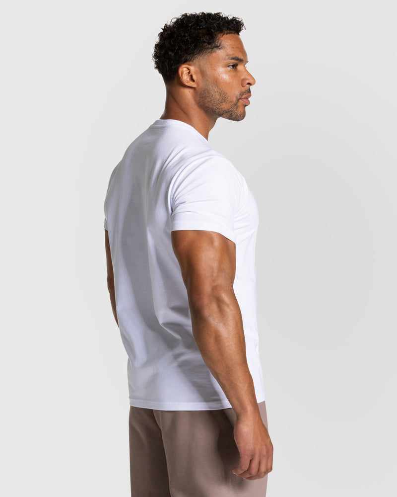 T-shirt Fitted Timeless Pro « blanc »