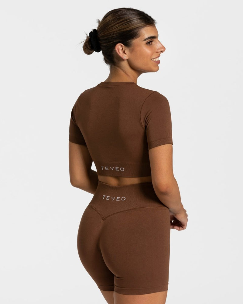 Crop top Sensation « caramel »