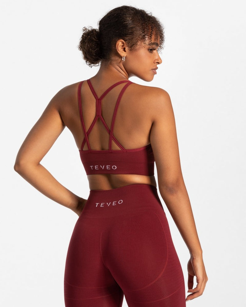 Brassière True « bordeaux »