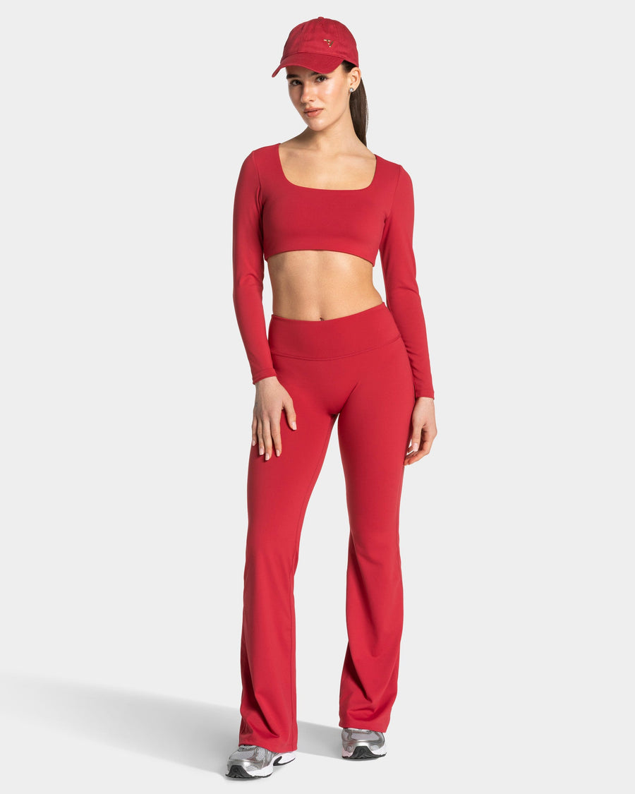 Legging évasé Sculpt Scrunch Allrounder Tall « Cherry »