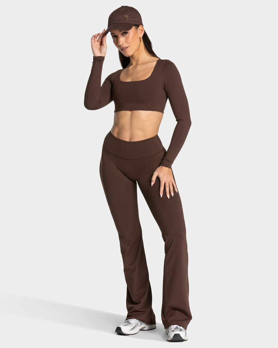 Legging évasé Sculpt Scrunch Allrounder Tall « Espresso »