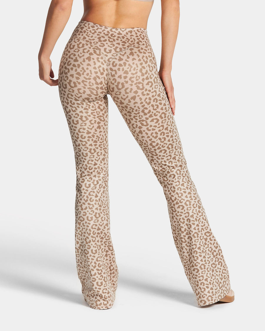 Legging évasé standard Allrounder « Léopard Dune »