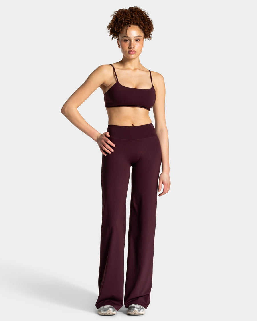 Pantalon à jambe droite standard Allrounder « merlot »
