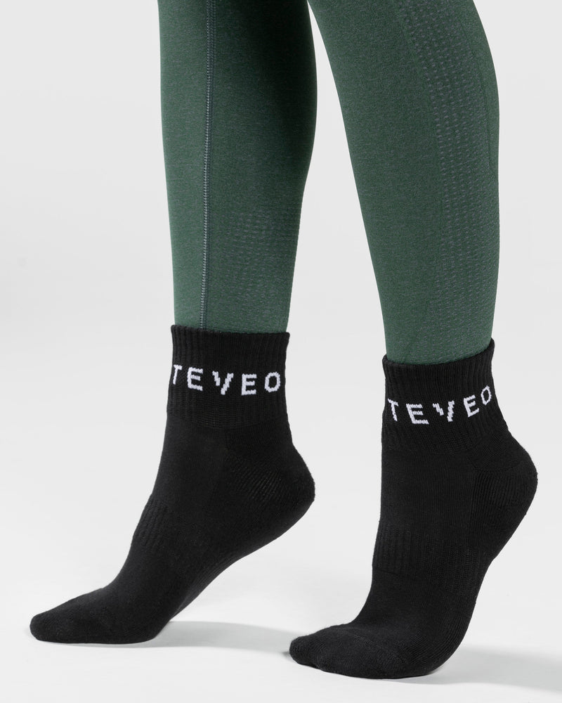 Socquettes (2 paires) « noir »