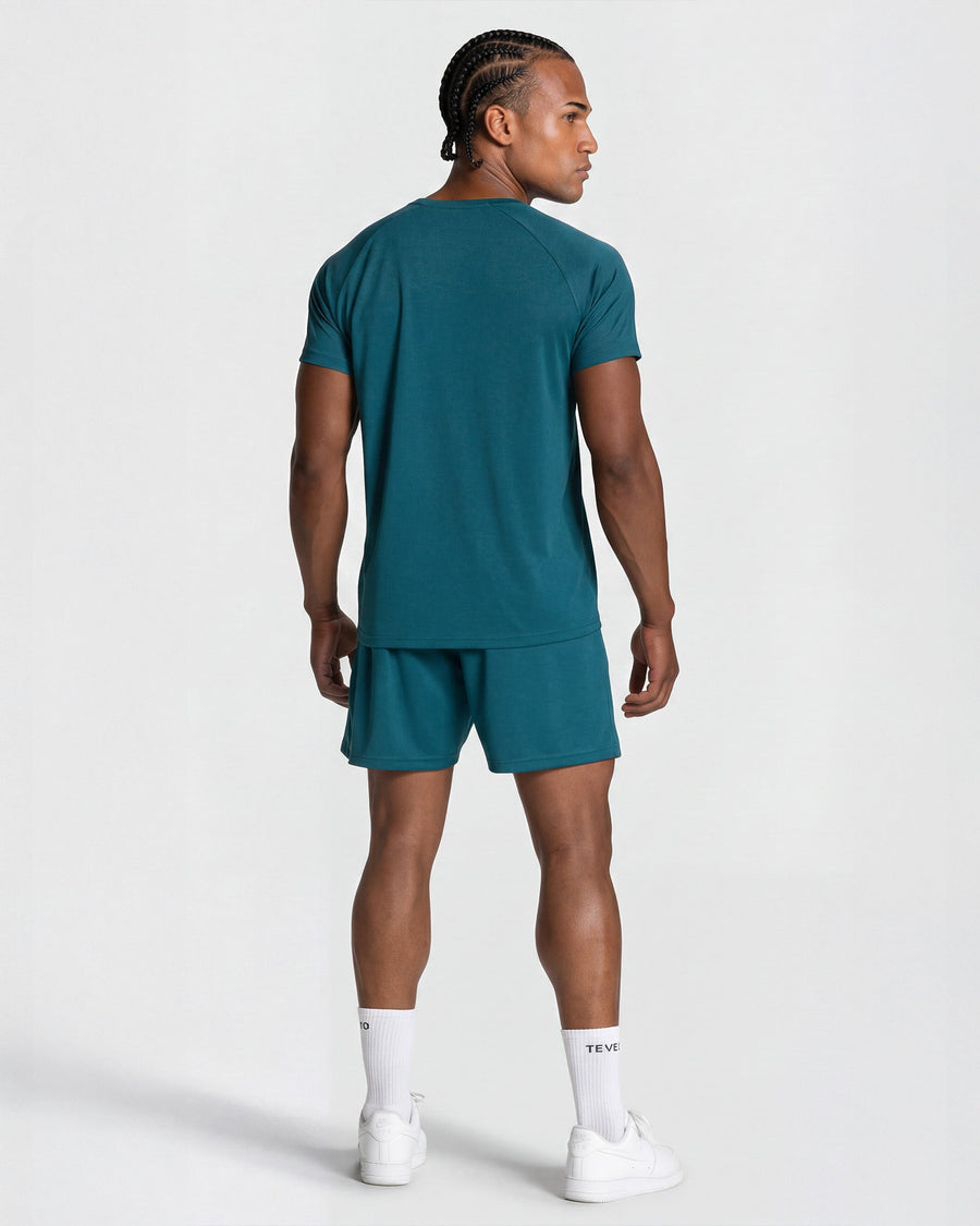 T-shirt Baseline Mesh « couleur pétrole »