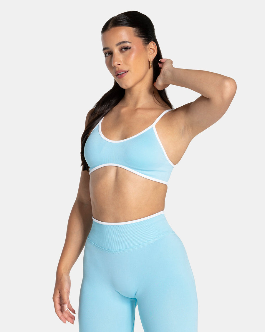 Brassière Contrastline « Arctic Blue »