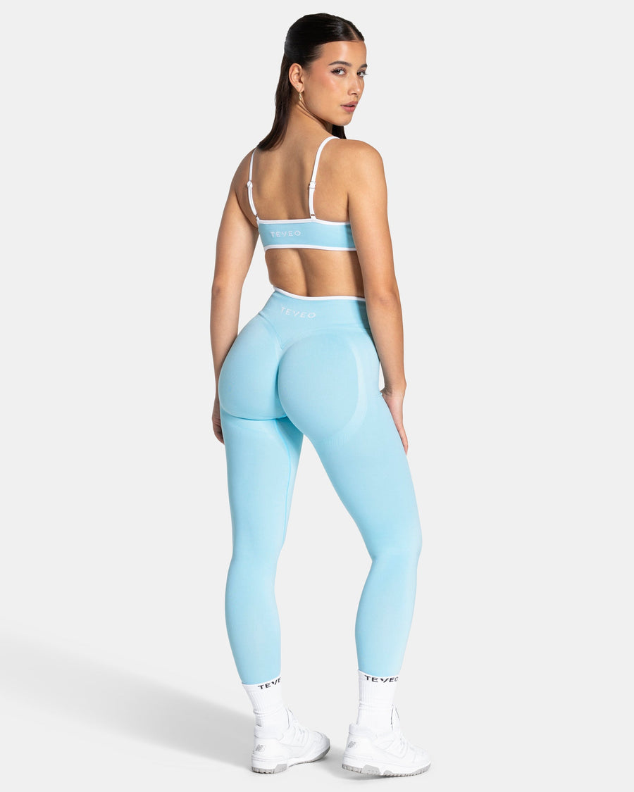 Brassière Contrastline « Arctic Blue »