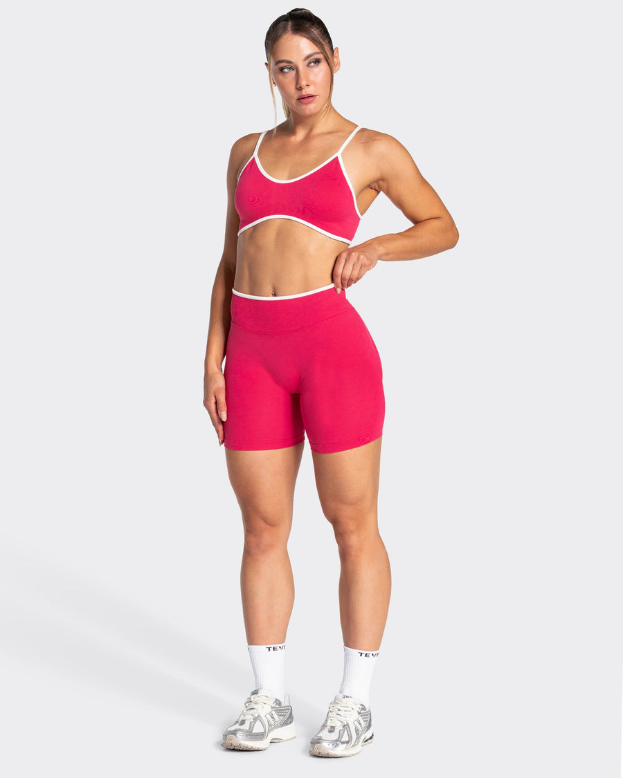 Short Sculpt Scrunch Contrastline « Berry »