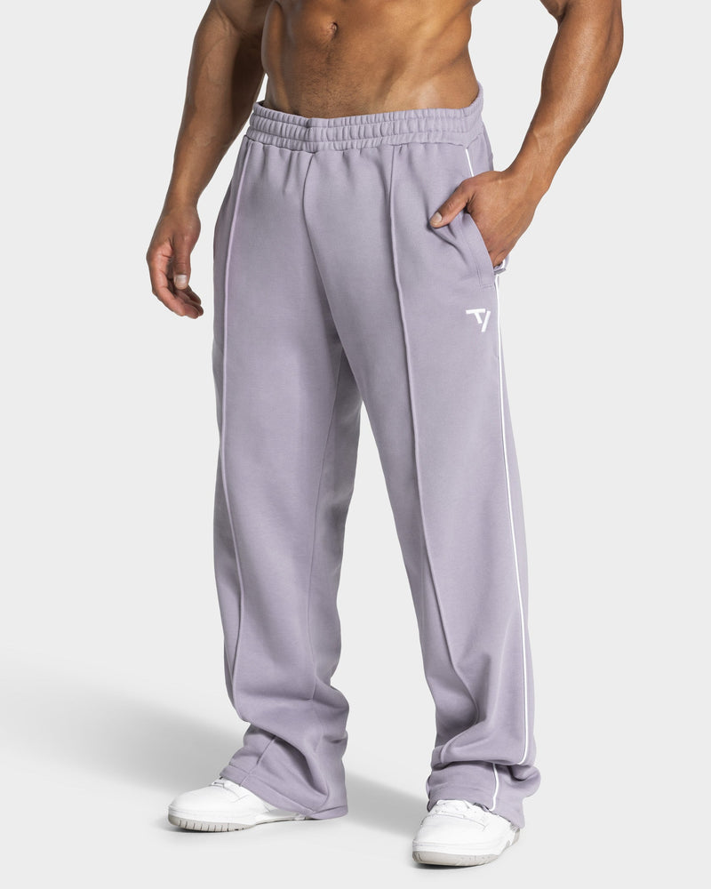 Pantalon de jogging Straight Leg Contrastline « Lavande »