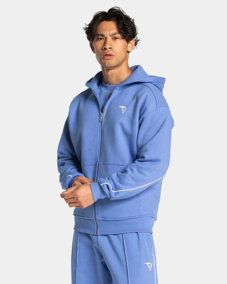 Veste de sport zippée Contrastline « Azure »