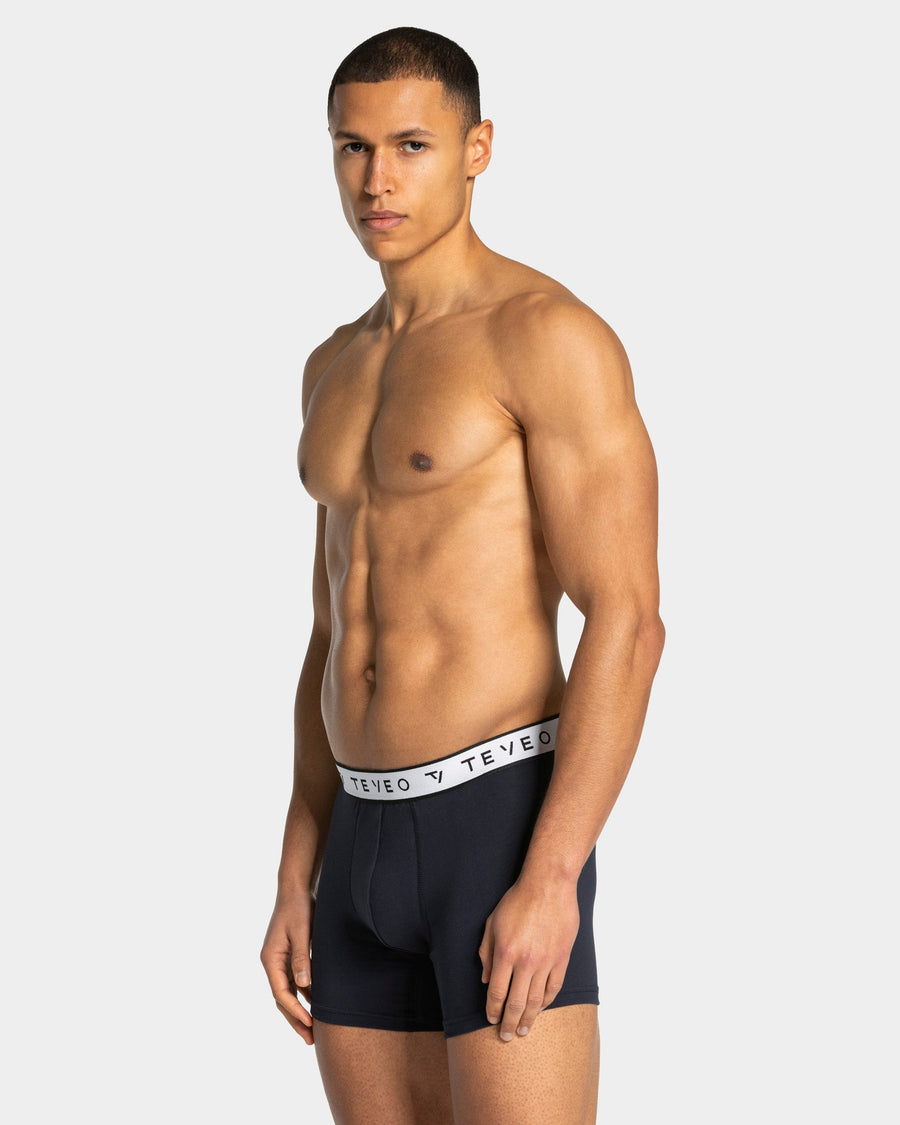 Boxer (lot de 3) Core « Gris chiné/Midnight/blanc »