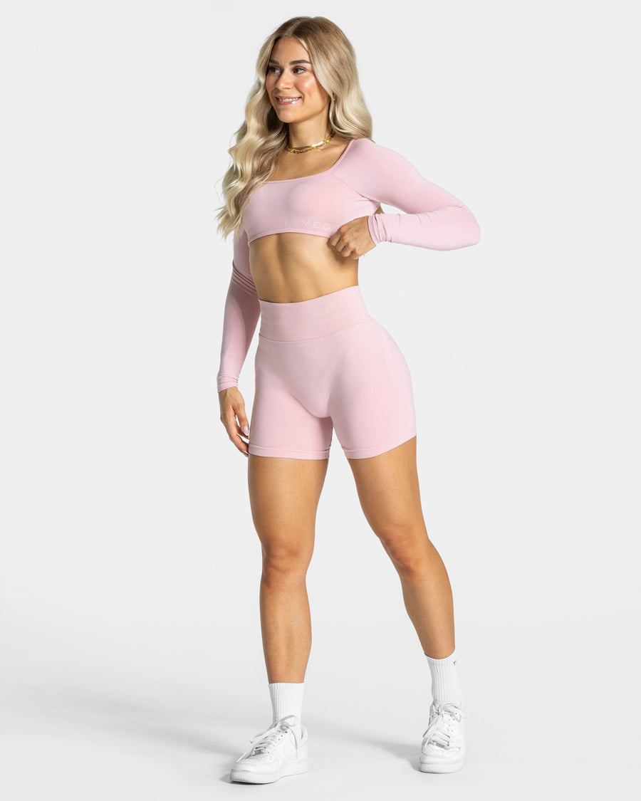 Short Femme Sculpt scrunch « rose »