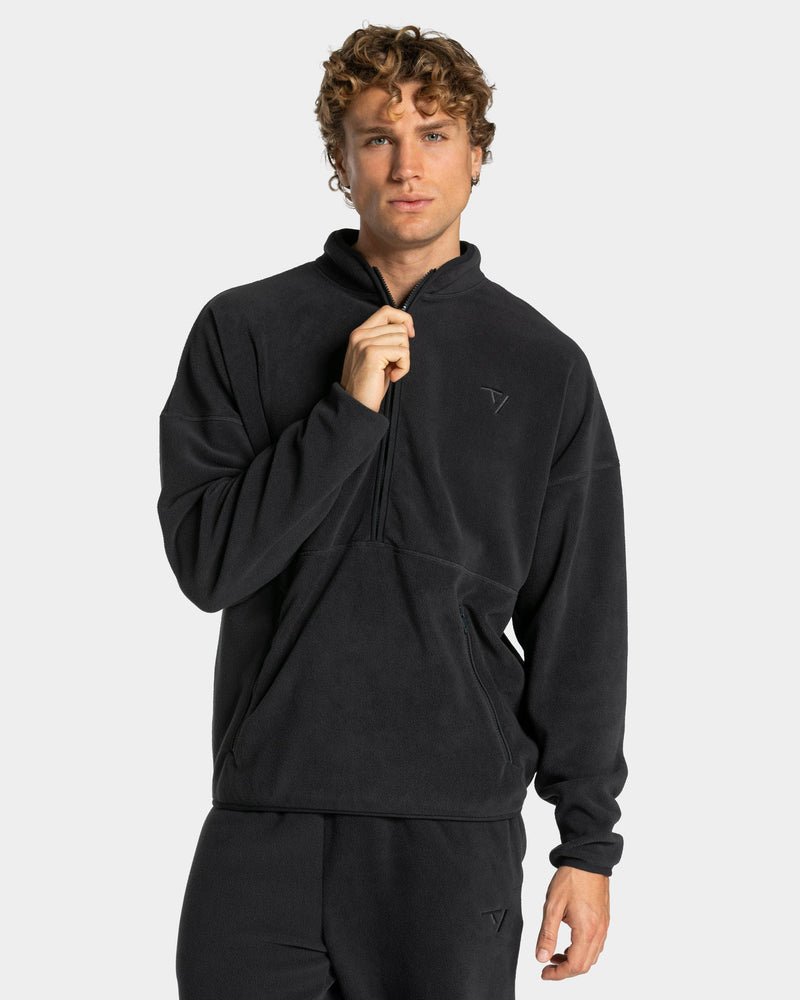 Sweat-shirt demi-zippé Fleece « anthracite »