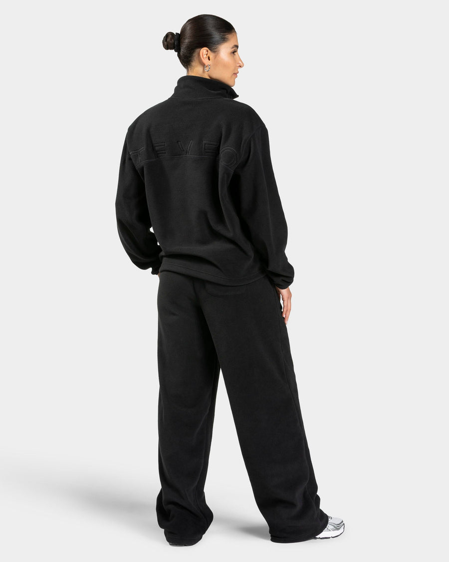 Pantalon de jogging Straight Leg en polaire « noir »