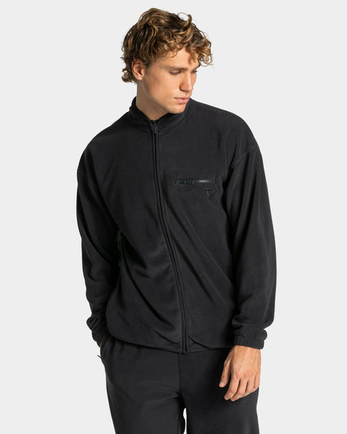 Veste de sport zippée Fleece « anthracite »
