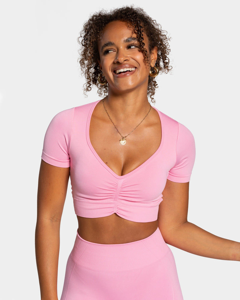 Crop Top Focus « rose »